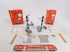 Märklin H0 AC 2X Main Signal Wing Signal Signal 7040 7041 Mint Box #EH383-1 - Picture 1 of 5
