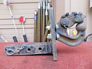 HOLLAND PINTLE 2" BOLA PINTLE ENGANCHE CON ACOPLADOR SÓLIDO # XE10799 GTW 10.000 LB. - Imagen 1 de 9