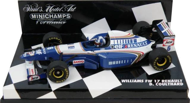 Williams FW17 Renault Coulthard 1995 430950006 1/43 Minichamps - Immagine 1 di 1