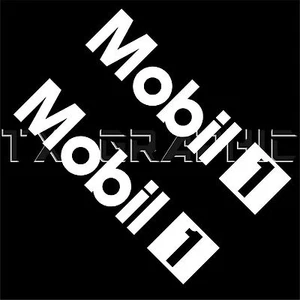 DECALS FOR MOBIL 1 OIL LUBRICANT PERFORMANCE VINYL STICKER - Picture 1 of 2