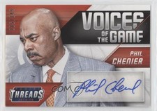 2014-15 Panini Threads Voices of the Game /349 Phil Chenier #11 Auto
