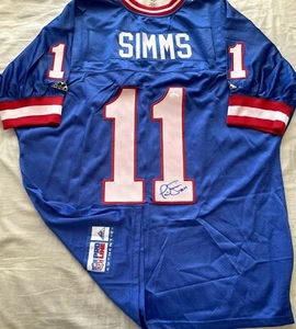Phil Simms autographed signed auto New York Giants Apex game model XL jersey JSA - Picture 1 of 2