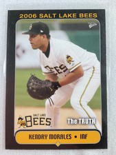 2006 MULTIAD SPORTS Minor League Baseball Card-KENDRY MORALES, Salt Lake Bees