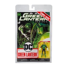 Green Lantern 3” Figure Rebirth Comic Page Punchers McFarlane Toys New DC Comics