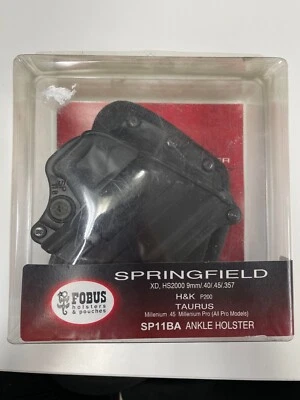 Fobus Springfield Ankle Holster, SP11BA, NEW - Image 1 of 3