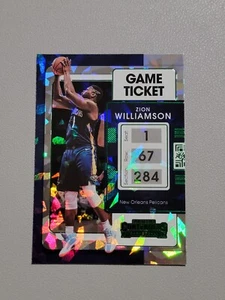 Zion Williamson 2021-22 Panini Contenders Game Ticket Green Ice #35 SSP - Picture 1 of 6