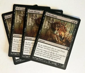Flesh Allergy (4) Scars of Mirrodin NM MTG Magic the Gathering - Picture 1 of 1