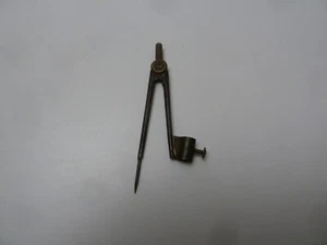 Vintage drawing compass made in England , lovely original piece , - Picture 1 of 4
