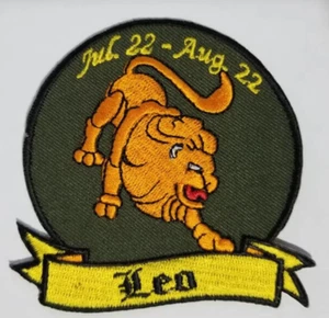 Parche Horóscopo Leo aprox 3,25" - Imagen 1 de 2