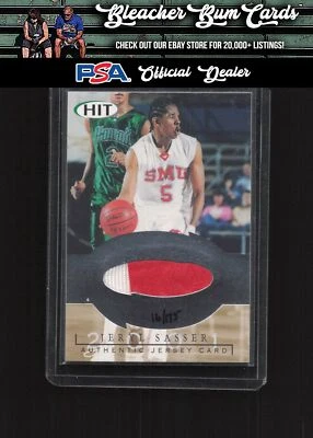 2001 SAGE HIT J17 Jeryl Sasser Authentic Jerseys #/175 - Image 1 of 2