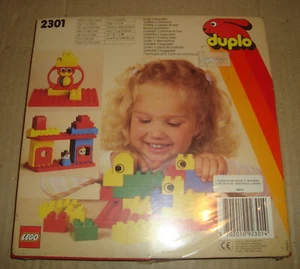 LEGO DUPLO 2301 BUILDING PLATES RED LEGO 1989 - Picture 1 of 2