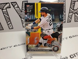 Kody Clemens 2022 Topps Now #342 🔥 1st MLB Hit 🔥 Detroit Tigers Prospect - Picture 1 of 2