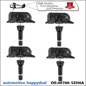 Set of 4pcs TPMS Tyre Pressure Sensor For Nissan Infiniti 433MHZ 40700-5ZH0A - Picture 1 of 6