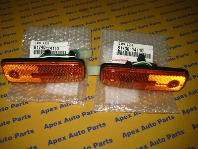 Toyota Pickup Celica Land Cruiser Tercel Front Side Marker Light Set Genuine OEM - Image 1 of 4