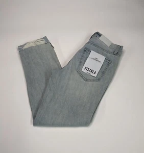 $138 Pistola Presley High Rise Relaxed Roller Jeans in By My Side 25 NEW - Picture 1 of 14