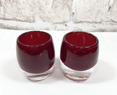 Crate & Barrel Diva Ruby Votive Candle Holders Poland - Изображение 1 из 4