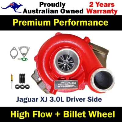 TurboPros GEN1 High Flow Turbo Charger For Jaguar XJ 3.0L Driver Side - Image 1 of 4
