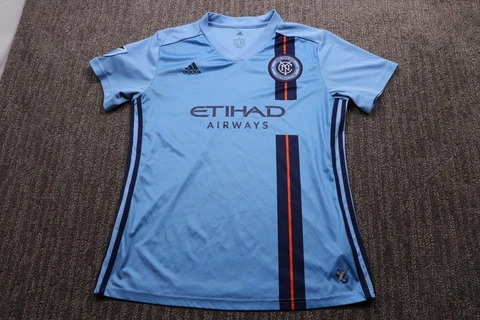 Adidas New York City Football Club Jersey Women's Large Soccer Cover