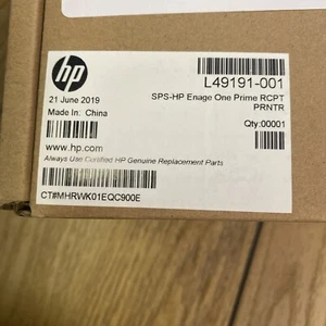 HP L49191-001 Engage One Prime Kassen-Bondrucker in Schwarz L43423-001 Neu - Bild 1 von 7
