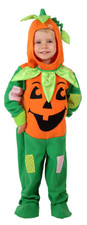 Baby Toddler Boys Girls Pumpkin Jack O Lantern Halloween Fancy Dress Costume