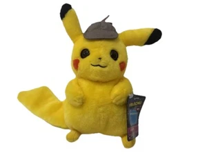 2019 Pokemon DETECTIVE PIKACHU 9 Zoll Film Stofftier Plüschtier Böse Cool Toys mit Etikett - Bild 1 von 5
