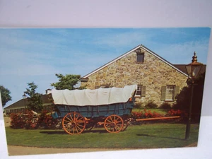 Cartolina vintage Conestoga Motor Inn Lancaster Pennsylvania non pubblicata - Foto 1 di 2