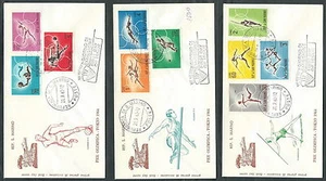 1963 SAN MARINO FDC FILAGRANO OLIMPIADI TOKYO NO TIMBRO ARRIVO - RD14-4 - Picture 1 of 1