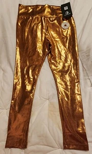 Converse Girls Leggings Bronze Size Large 825664249042 - Picture 1 of 9