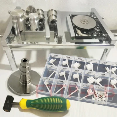 Hard disk Save Data repair station Kit+platter extractor+Head Replacement Combs - Image 1 of 4