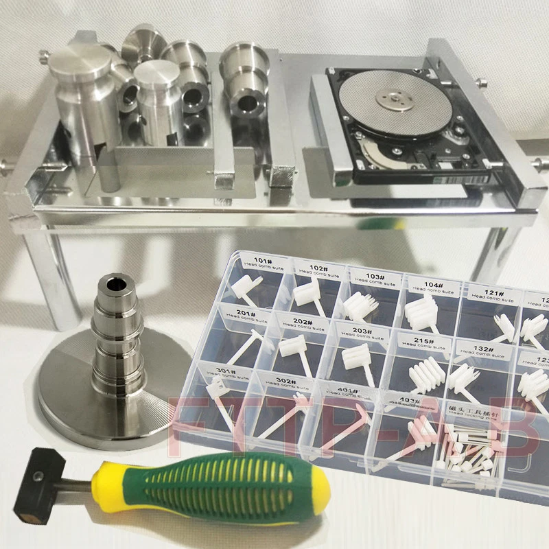 Hard disk Save Data repair station Kit+platter extractor+Head Replacement Combs - Image 1 of 4