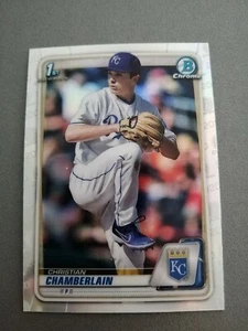 Christian Chamberlain 2020 Bowman Draft Chrome Refractor #BD-84 - Bild 1 von 2