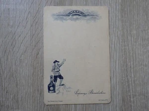 Menu ancien Restaurant LIQUEUR BENEDICTINE vers 1900 - Picture 1 of 2