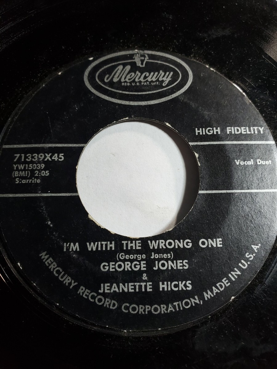 George Jones 45 RPM Speed Vinyl Records for sale | eBay
