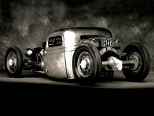 ART PRINT POSTER SPORT CAR AUTOMOBILE PHOTO CLASSIC HOT ROD COOL NOFL1059