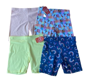 NEW LOT of 4 girl 18 BIKE SHORTS Lot#1 - Picture 1 of 12