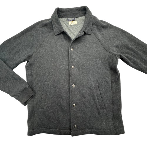 Giacca Coach Landry Layer Marine Uomo Grigio Medio Elasticizzata Collo Bottone Anteriore