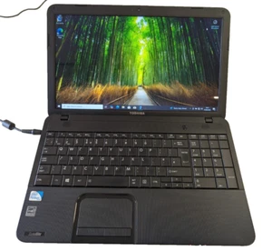 Toshiba Satellite C-850-1D2 | Intel Pentium B960 | 4GB RAM | 128 GB SSD | Win 10 - Picture 1 of 6