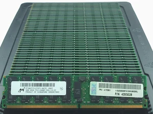 16GB 4x 4GB 2RX4 PC2-5300P Micron MT36HTF51272PY-667E1 Server RAM - Bild 1 von 1