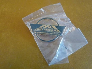 Mid America Motorworks Corvette Black pin new in bag - Picture 1 of 1