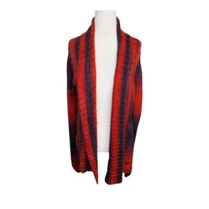 Fox Racing Women's Glimmer Cardigan Sweater Red Size Small Open Front - Picture 1 of 6