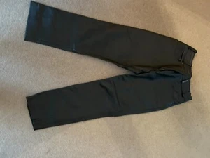 Lookwell Ladies Leather Biker Jeans size 10 -38 - Picture 1 of 3