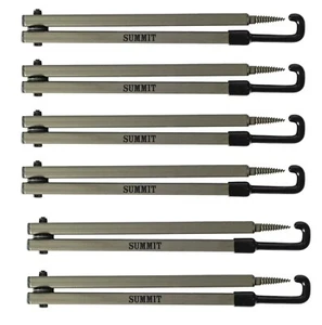 (6) 23" Summit Treestands Double Folding Bow Gun Crossbow Hanger SU85282 - Picture 1 of 1