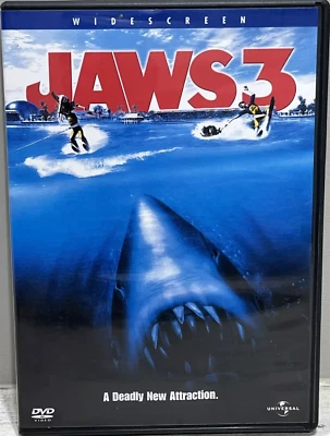 Jaws 3 DVD - 📀  - Dennis Quaid Widescreen  - Image 1 of 3