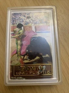 Vintage ROYAL 100 % Plastik Spielkarten Naipes Heraclio Fournier Vitoria - Bild 1 von 24