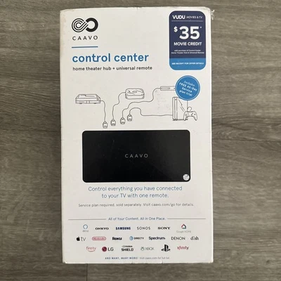 Caavo HDRX4BL Entertainment Hub Center Box - Black - Image 1 of 4