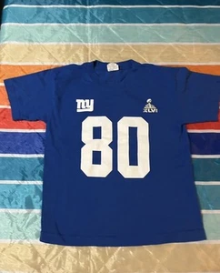 New York Giants Kids/Boys/girls T Shirt Victor Cruz Super Bowl - Picture 1 of 4