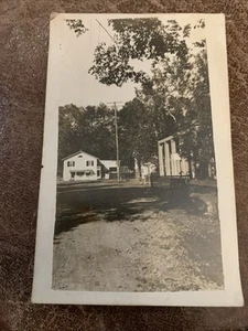 Park Office-General Store-Post Office Tioga CENTER New York REAL PHOTO POSTCAR - Picture 1 of 2