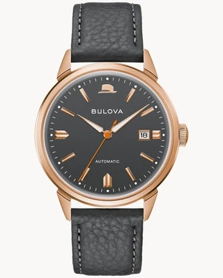 НОВЫЕ МУЖСКИЕ КЛАССИЧЕСКИЕ АВТОМАТИЧЕСКИЕ ЧАСЫ BULOVA FRANK SINATRA SUMMER WIND 97B206 - Изображение 1 из 4