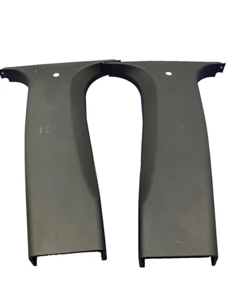 2016 - 2019 NISSAN TITAN XD RIGHT & LEFT LOWER B PILLAR TRIM | BLACK *SCRATCHES* - Image 1 of 4