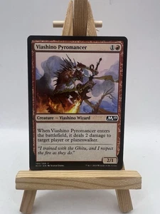 MTG - Viashino Pyromancer 166/280 Common Core Set 2019 LP - Foto 1 di 13
